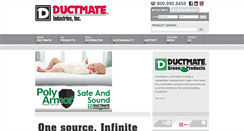 Desktop Screenshot of ductmate.com